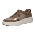 Caprice Sneaker 23711 (Leather) taupe/brown ladies