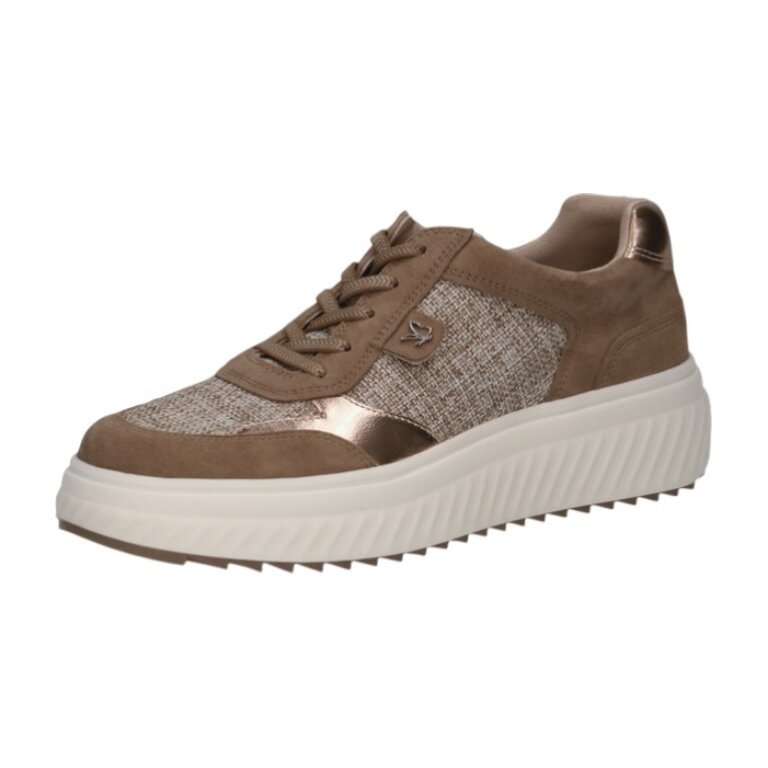 Caprice Sneaker 23711 (Leather) taupe/brown ladies