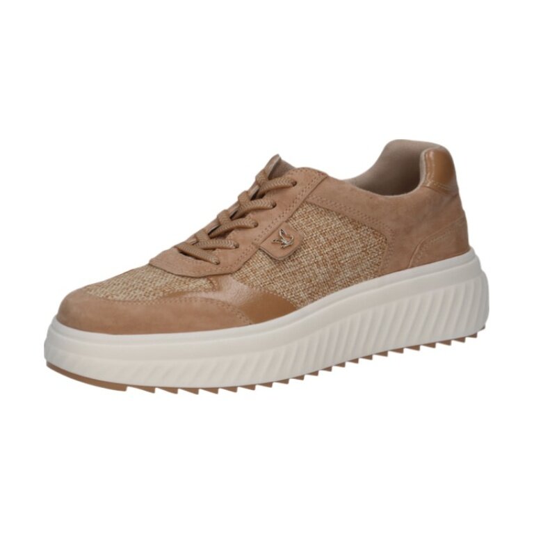 Caprice Sneaker 23711 (Leather) camel brown Ladies