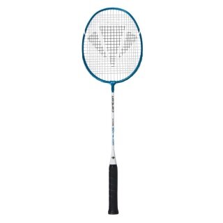 Carlton Kids Badminton Racket Maxi-Blade Iso 4.3 (66.5cm, 8-12 years) turquoise/white - strung -
