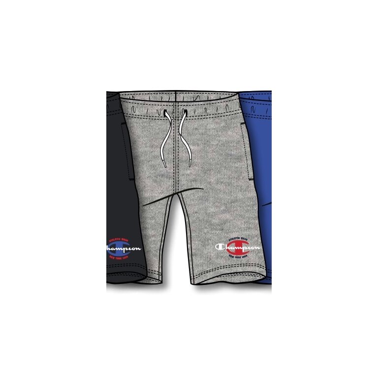 Champion leisure trousers (cotton) Bermuda with Graphic Print short 2023 grey boys