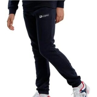 Champion Leisure Pants Cuff Pants (Cotton) with Small Logo Navy Blue Boys