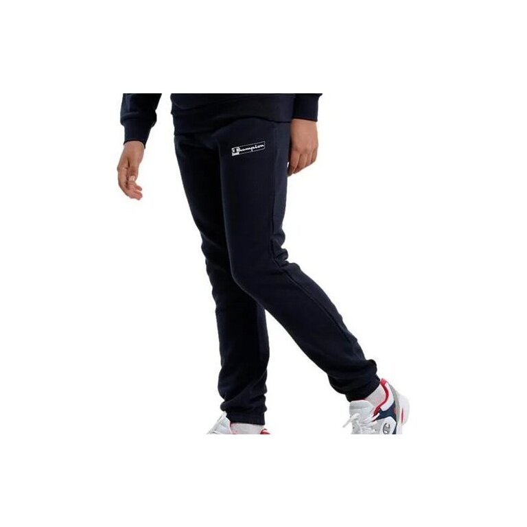 Champion Leisure Pants Cuff Pants (Cotton) with Small Logo Navy Blue Boys