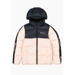 Champion Winter Jacket Jacquard Tape pink/black Girls