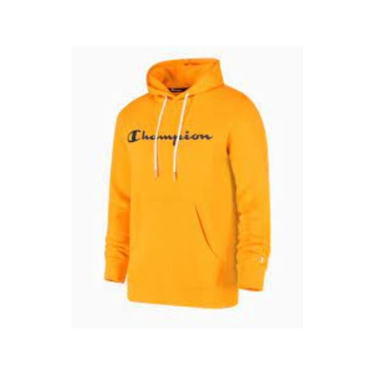 Champion Hoodie Big Logo Print (lined) sun yellow Boys