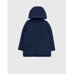 Champion Winter Jacket with Hood 2023 (small logo) navy blue Boys