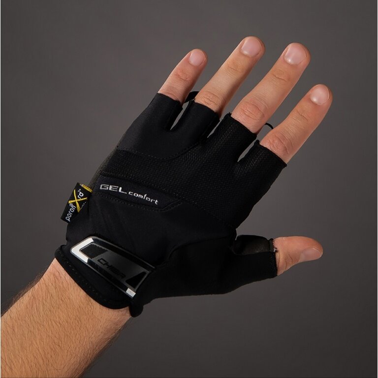Chiba Bicycle Gloves Gel Comfort Black - 1 Pair