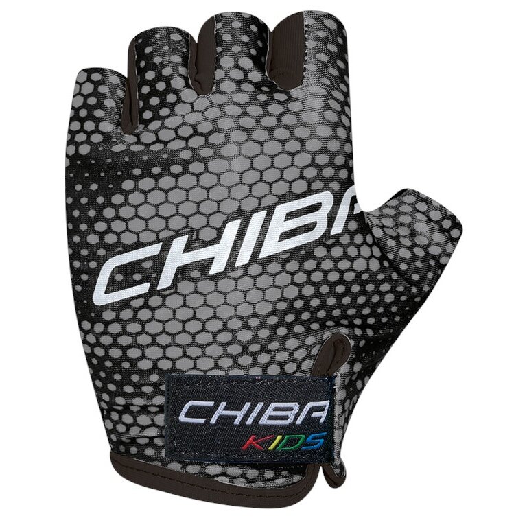 Chiba Bicycle Gloves Black Children - 1 Pair