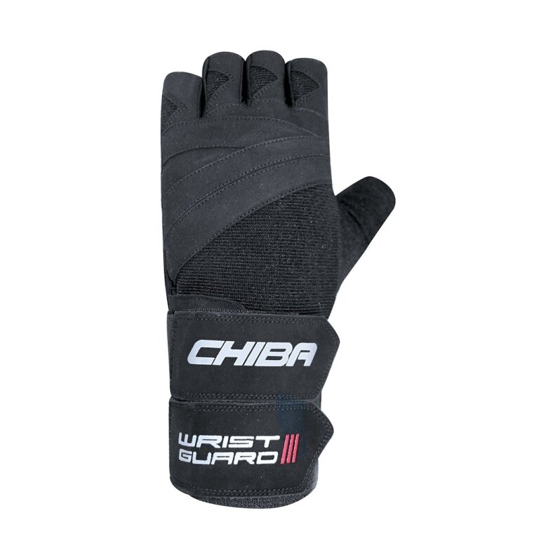 Chiba Fitness Gloves Wristguard IV black - 1 pair