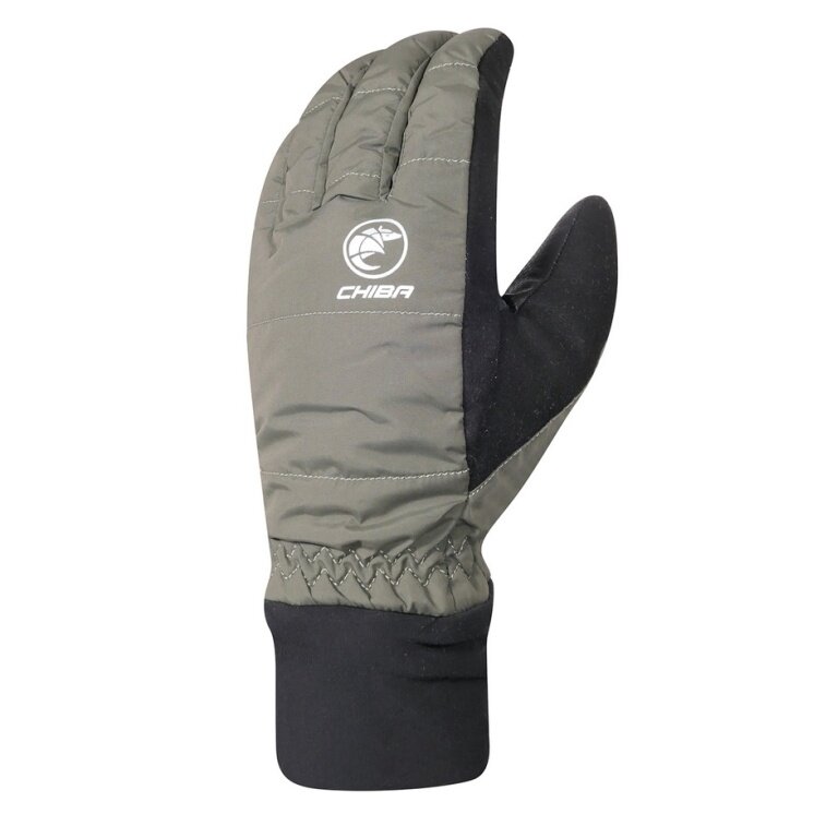 Chiba Winter Cycling Gloves City Liner (waterproof, windproof) olive green - 1 pair
