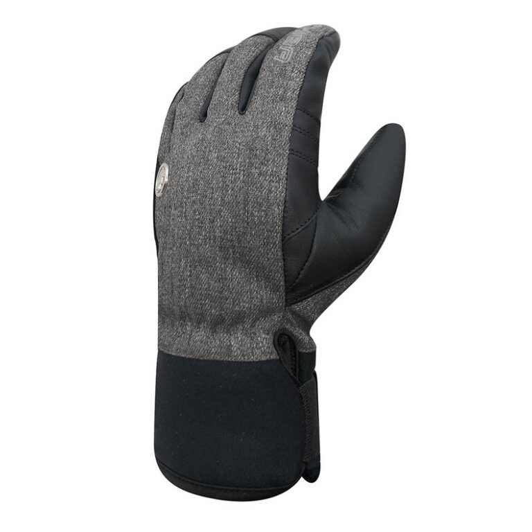 Chiba Challenger Winter Gloves (waterproof, windproof, breathable) dark grey - 1 pair