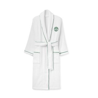 Christy Bathrobe Wimbledon The Championship 2025 white/green