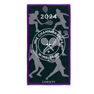 Christy Wimbledon Champion Towel 2024 green 133x70cm