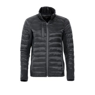 Clique Down Jacket Lemont (Softshell Panels, modern look) black Men