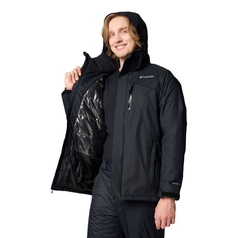 Columbia Columbia Winter Ski Jacket Last Tracks™ II (Omni-HEAT™ Reflective, waterproof, warm) black men's