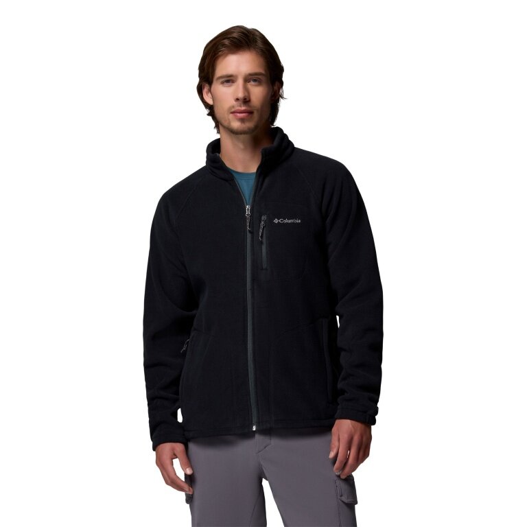 Columbia Fast Trek II Full Zip Fleece Jacket (warm, soft material) black men's
