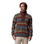 Columbia Fleece Jacket Sequoia Grove™ II Full Zip Printed Fleece (warm, soft material) brown/multi-coloured men's