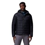Columbia Corelite Down Hooded Winter Jacket (Omni-Shield™, warm) black men's