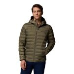 Columbia Winter Down Jacket Lake 22™ II Down Hooded (Down Filling) dark green Men's