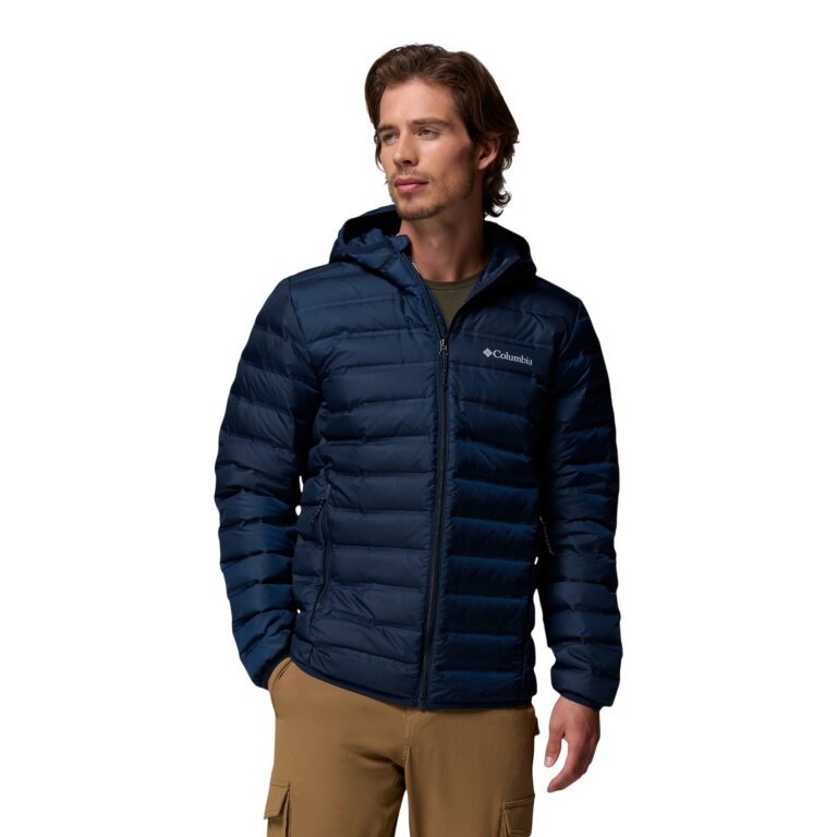 Columbia Winter Down Jacket Lake 22™ II Down Hooded (Down Filling) navy blue Men's