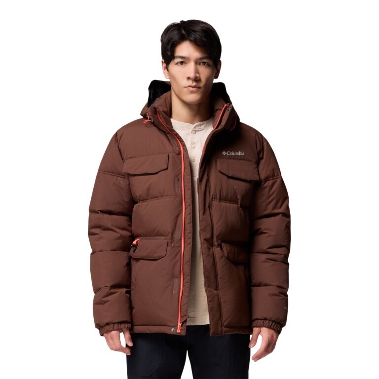 Columbia Winter Quilted Jacket Landroamer™ Puffer (very warm, Omni-Shield™) tobacco brown Men's