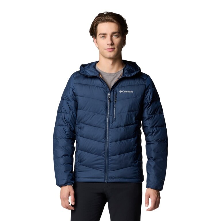Columbia Winter Jacket Labyrinth Loop II Hooded (Omni-Heat Infinity, Thermal Insulation) navy blue Men's