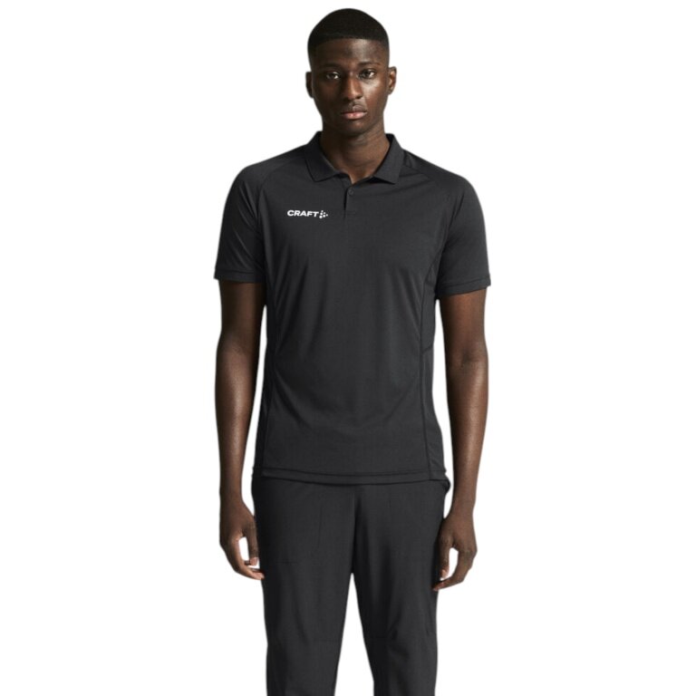 Craft Sport Polo Ability (high wearing comfort) black men's