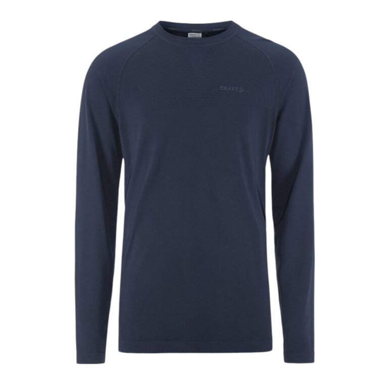 Craft Active Comfort Long Sleeve Base Layer Shirt 2 (soft and functional fabric) navy blue men's