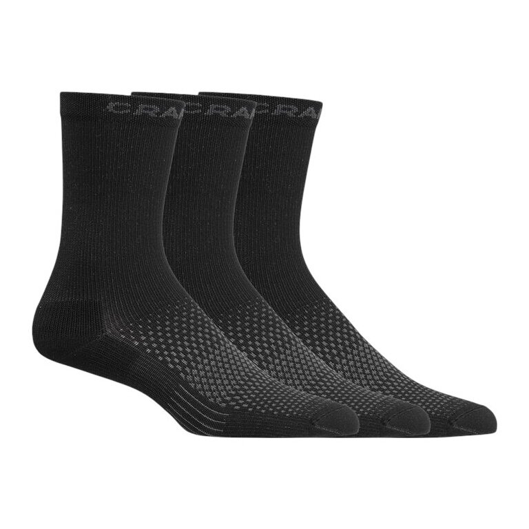 Craft Sports Socks CORE Dry High (moisture transport) black - 3 pairs