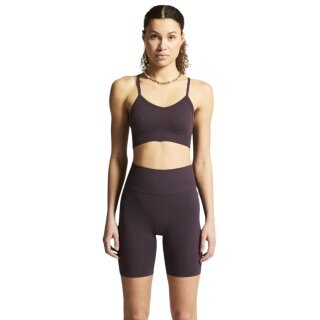 Craft Sport Bra Collective Rib Strap Sports Bra (ribbed structure, elastic material) plum violet ladies