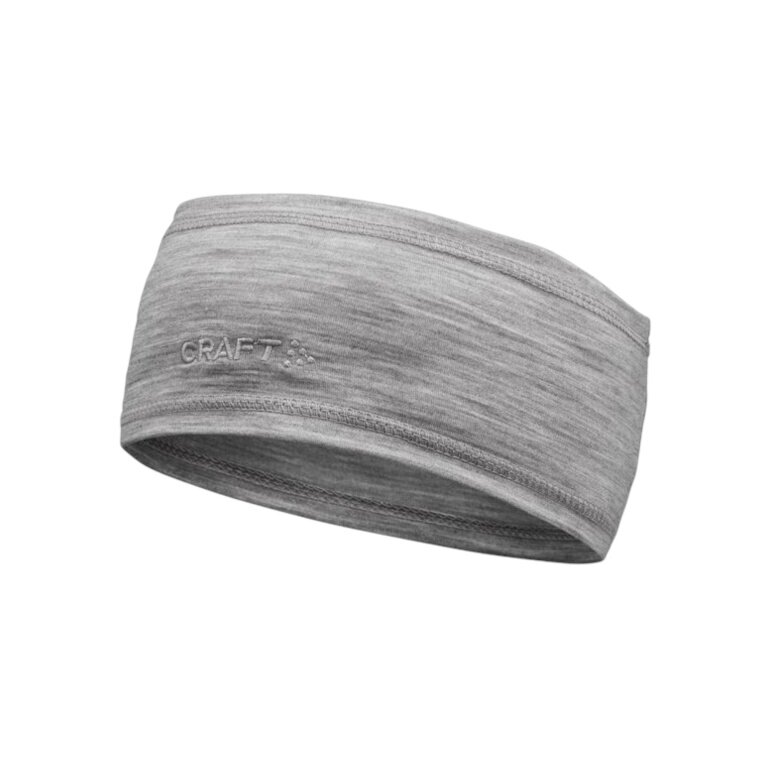 Craft Headband Essence Wool (Merino Wool) grey - 1 piece