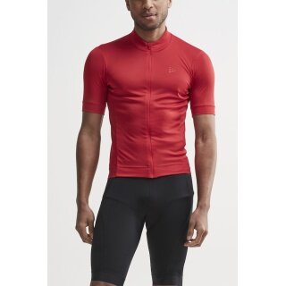 Craft Bike T-shirt Core Essence Jersey Tight Fit (optimal freedom of movement) red Men