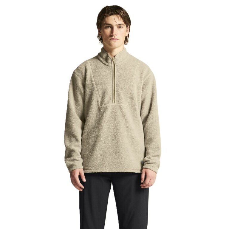 Craft Fleece Pullover Join Pile Half-Zip (100% recycled Polyester) beige Men's