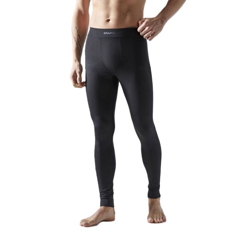 Craft Functional Underwear Base Layer Tights Active Intensity Pant (Tight, Seamless) Asphalt Black Men's