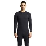Craft Pro Active Extreme X Long Sleeve Base Layer Shirt (lightweight and very elastic material) black men's