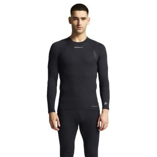 Craft Pro Active Extreme X Long Sleeve Base Layer Shirt (lightweight and very elastic material) black men's
