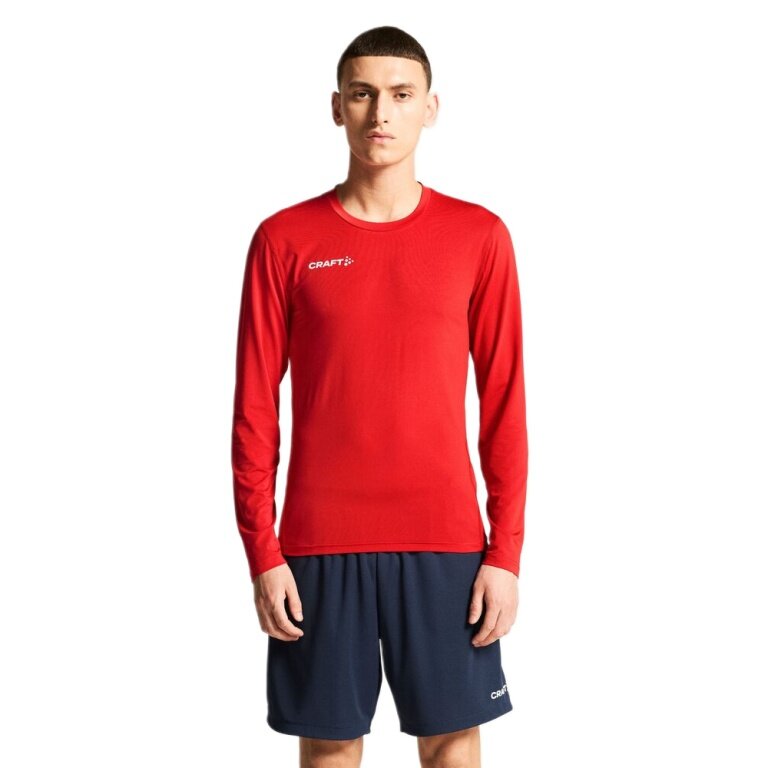 Craft Functional Underwear Long Sleeve Shirt Ability LS (Moisture Transport, Very Elastic Material) Red Men's