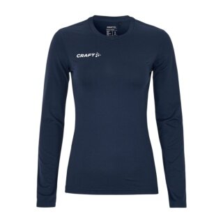 Craft Functional Underwear Long Sleeve Shirt Ability LS (Moisture Transport, Very Elastic Material) Navy Blue Ladies