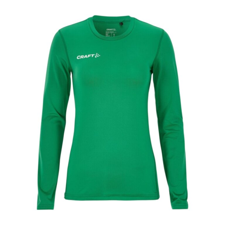 Craft Functional Underwear Long Sleeve Shirt Ability LS (Moisture Transport, Very Elastic Material) Green Ladies