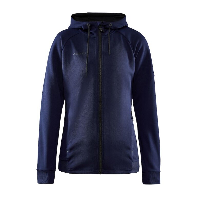 Craft Hooded Jacket ADV Unify (functional recycled polyester) navy blue Women