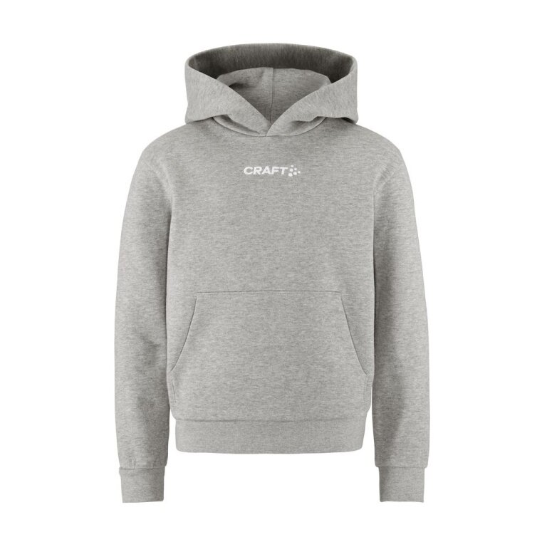 Craft Hooded Sweatshirt Community 2.0 Logo Hoodie (athletic fit) grey Kids