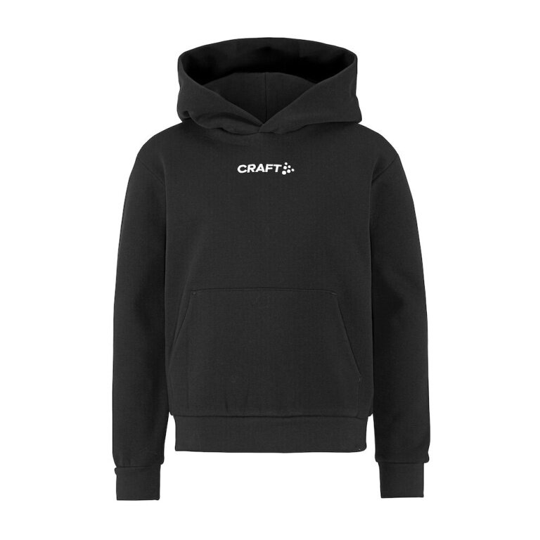Craft Hoodie Community 2.0 Logo (athletic fit) black Kids