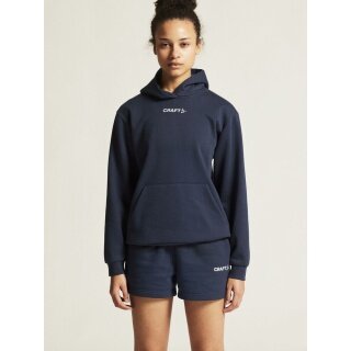 Craft Hooded Sweatshirt Community 2.0 Logo Hoodie (athletic fit) navy blue Ladies