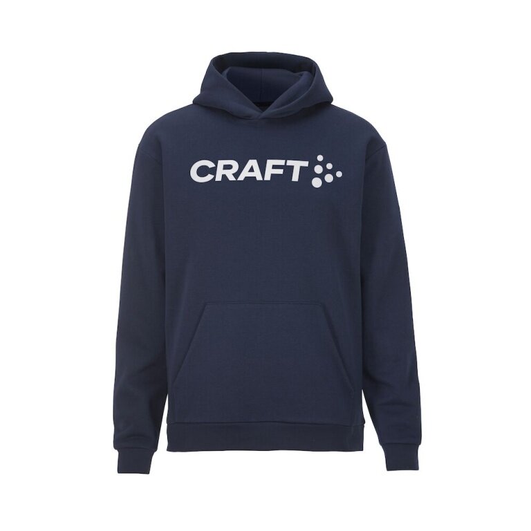 Craft Hooded Sweatshirt Community 2.0 Hoodie (high wearing comfort) navy blue Men's