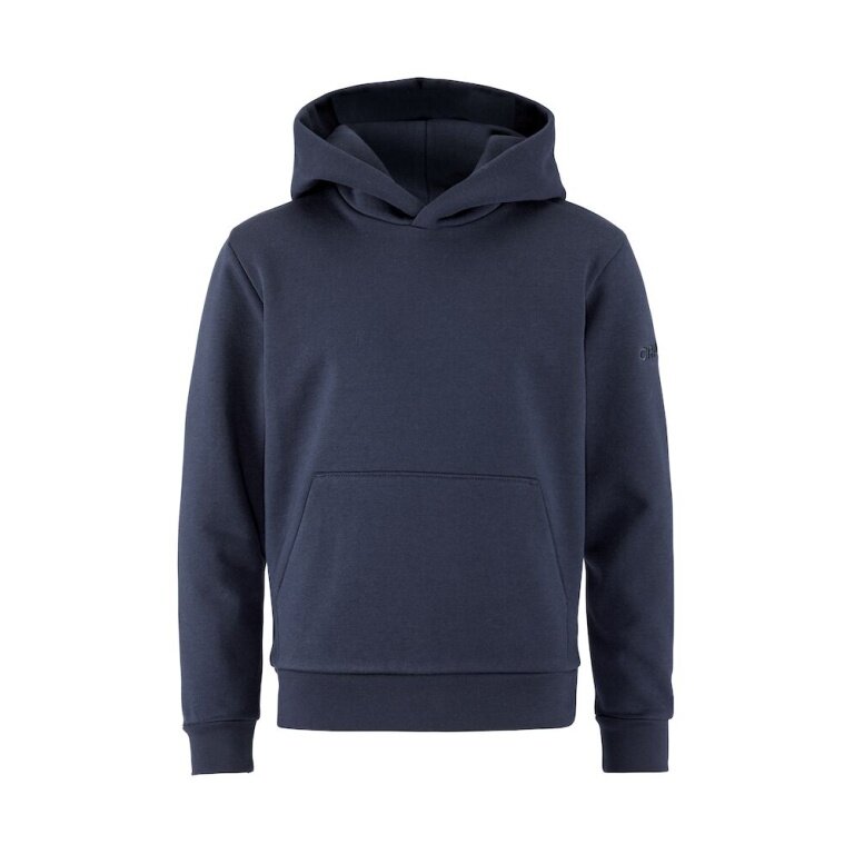 Craft Hooded Sweatshirt Community 2.0 Hoodie (athletic fit) navy blue Kids