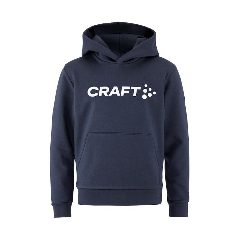 Craft Hooded Sweatshirt Community 2.0 Hoodie (high wearing comfort) navy blue Children