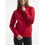 Craft Hoodie Core Soul Full Zip Hood (soft material, with zip pockets) red Women