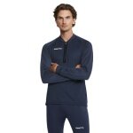 Craft Sport Long Sleeve Shirt Extend Halfzip (high freedom of movement, comfortable fit) navy blue Men