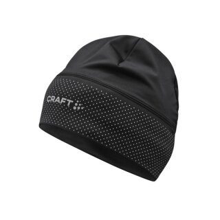 Craft Lumen Fleece Hat 2 (recommended polyester, soft material) black - 1 piece