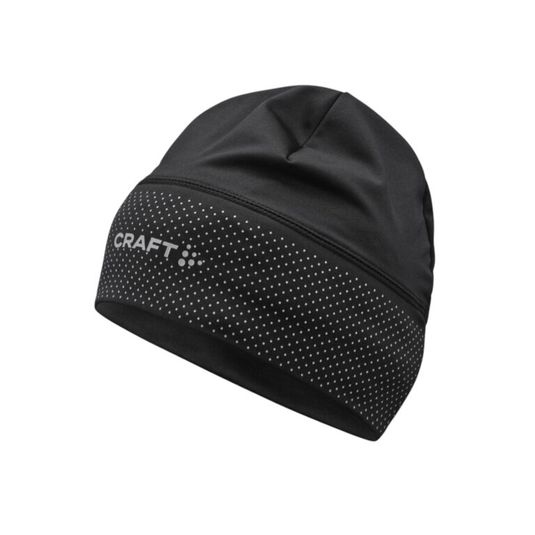Craft Lumen Fleece Hat 2 (recommended polyester, soft material) black - 1 piece